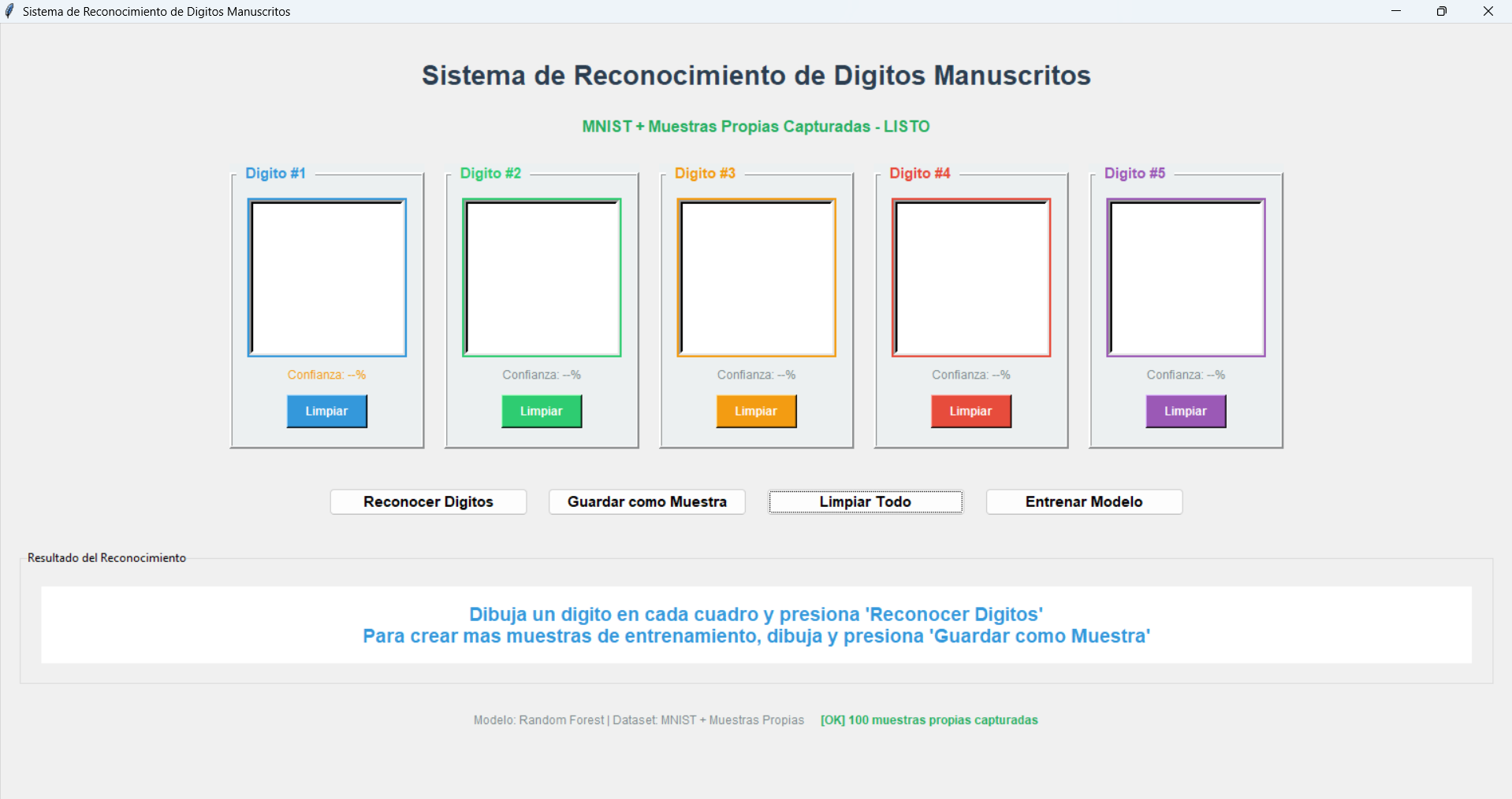 Pantalla principal