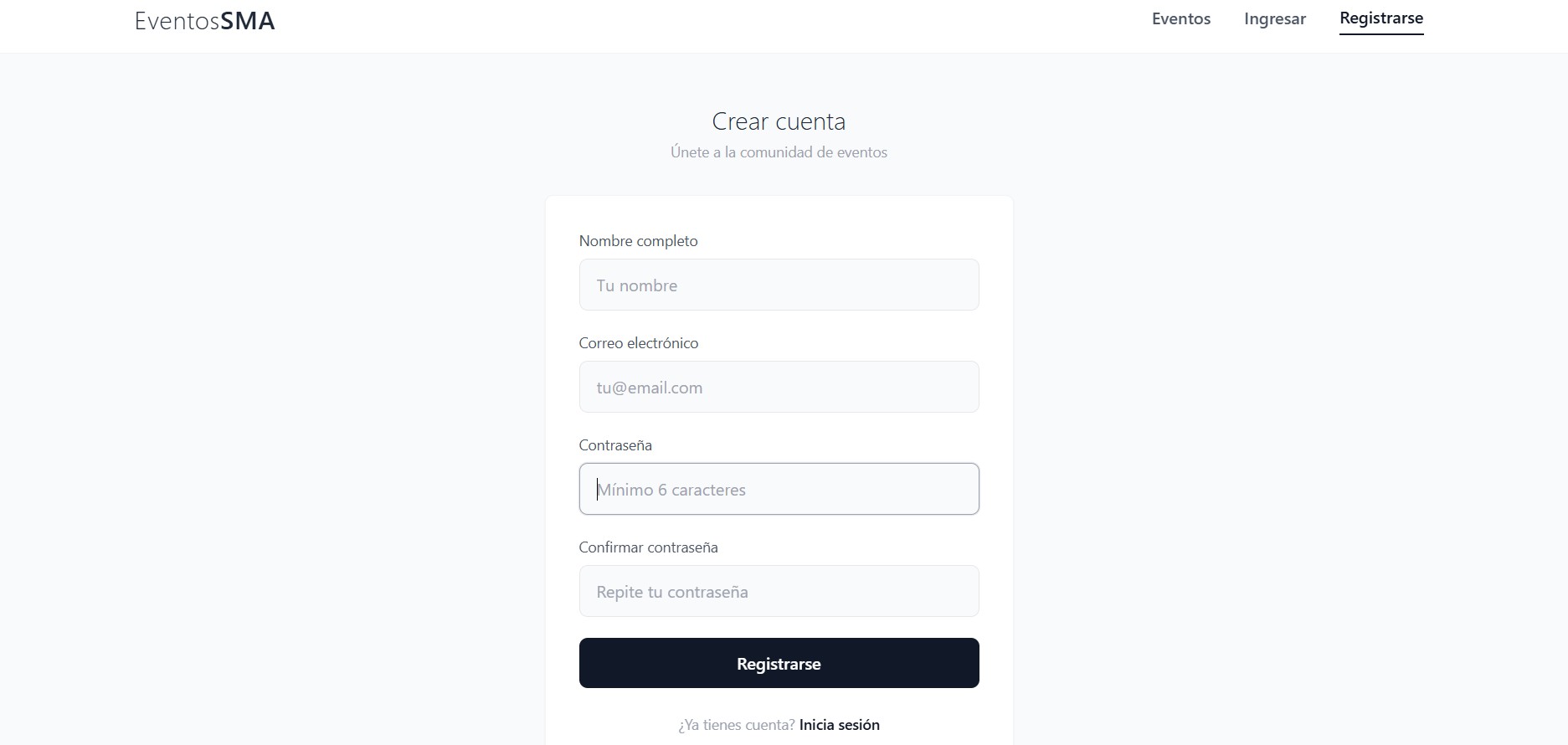 Vista móvil